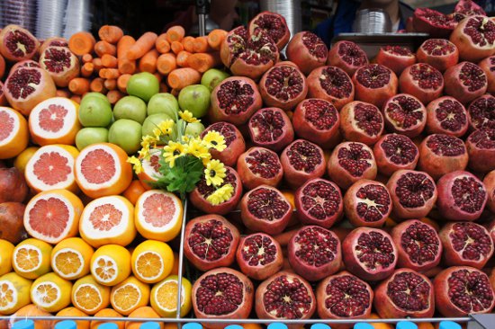 Granatäpfel in Istanbul